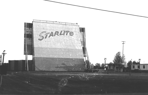 Starlite Drive-In Theatre - Vintage Shot From Harry Mohney And Curt Peterson